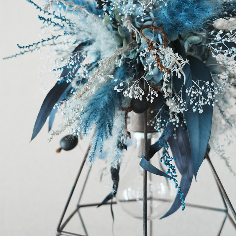 置き型(UFO) ブルー×ホワイト