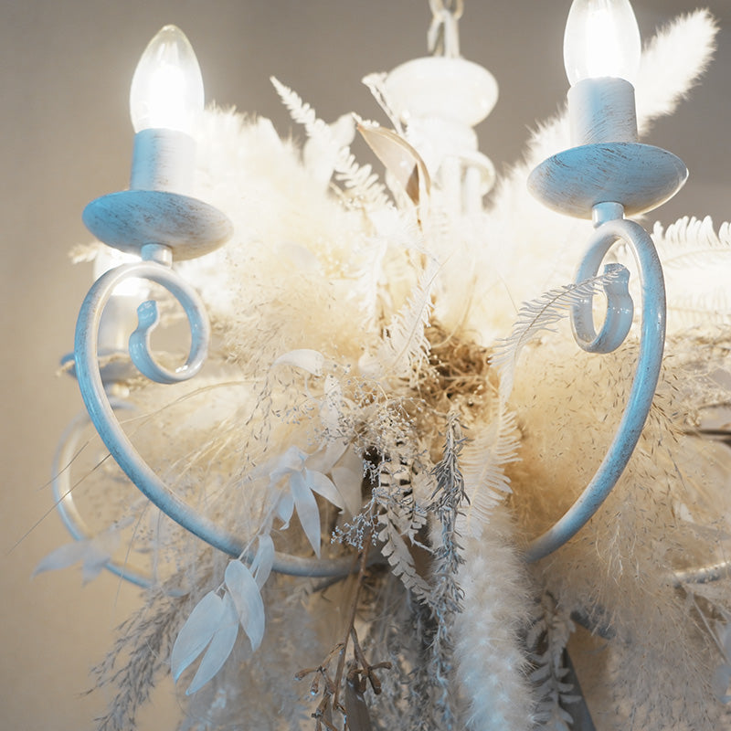 中型シャンデリア ホワイト